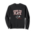 Cross Plate Christian Baseball Sweatshirt - Trendy Graphic for Adults - T-Shirt, Sweatshirt, Hoodie
