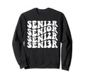 Groovy Boho Senior 2023 Sweatshirt - Aesthetic Graphic Men Women - T-Shirt, Sweatshirt, Hoodie