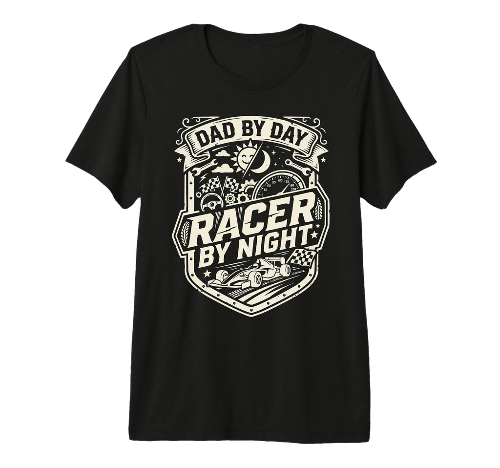 Mens Sim Racing Dad Virtual Racing Game T-Shirt - Streetwear Style Unisex - T-Shirt, Sweatshirt, Hoodie