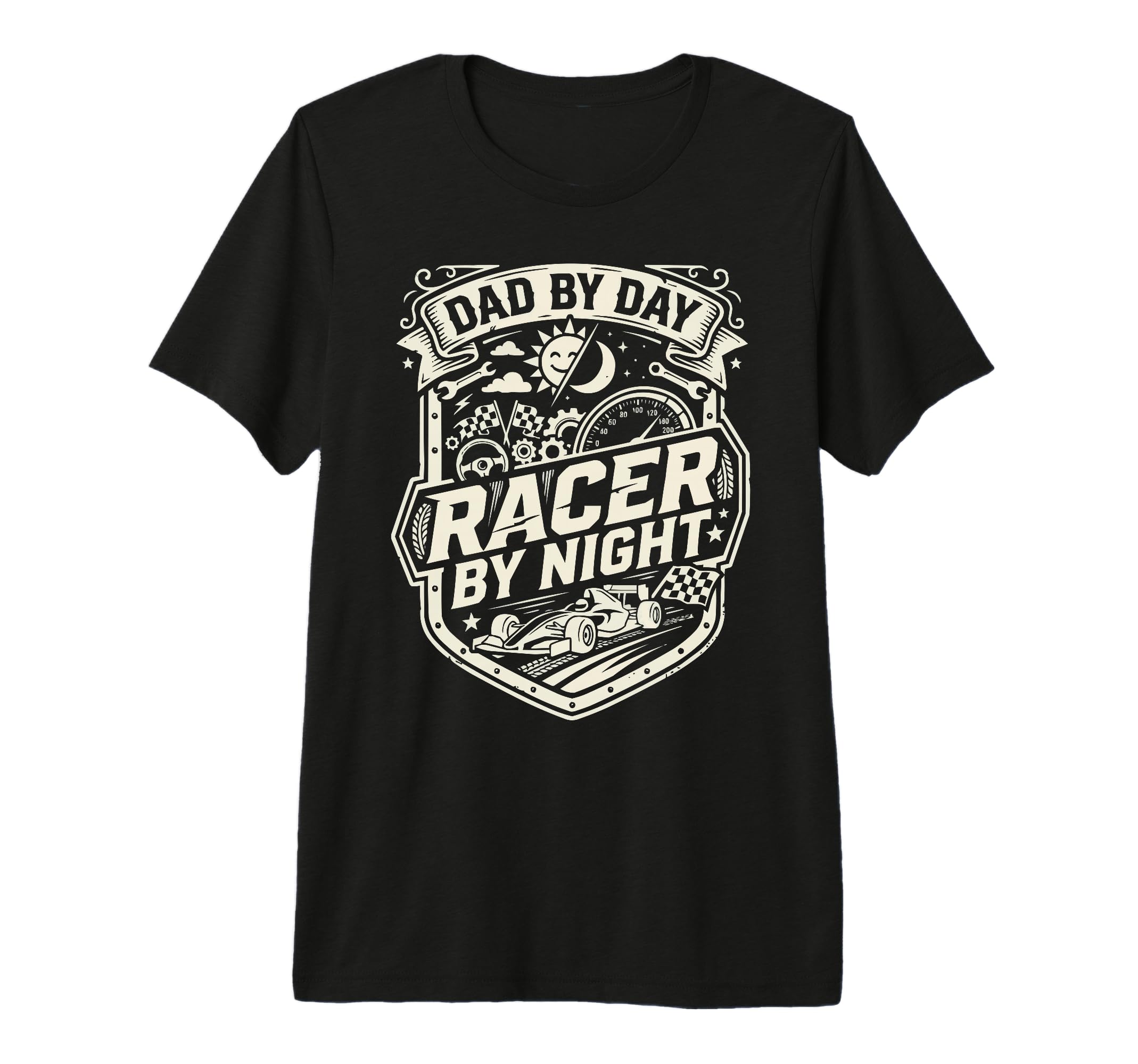 Mens Sim Racing Dad Virtual Racing Game T-Shirt - Streetwear Style Unisex - T-Shirt, Sweatshirt, Hoodie