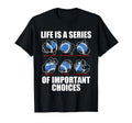 Types Baseball Pitches Life Choices Pitcher T-Shirt - Graphic Print Unisex - T-Shirt, Sweatshirt, Hoodie