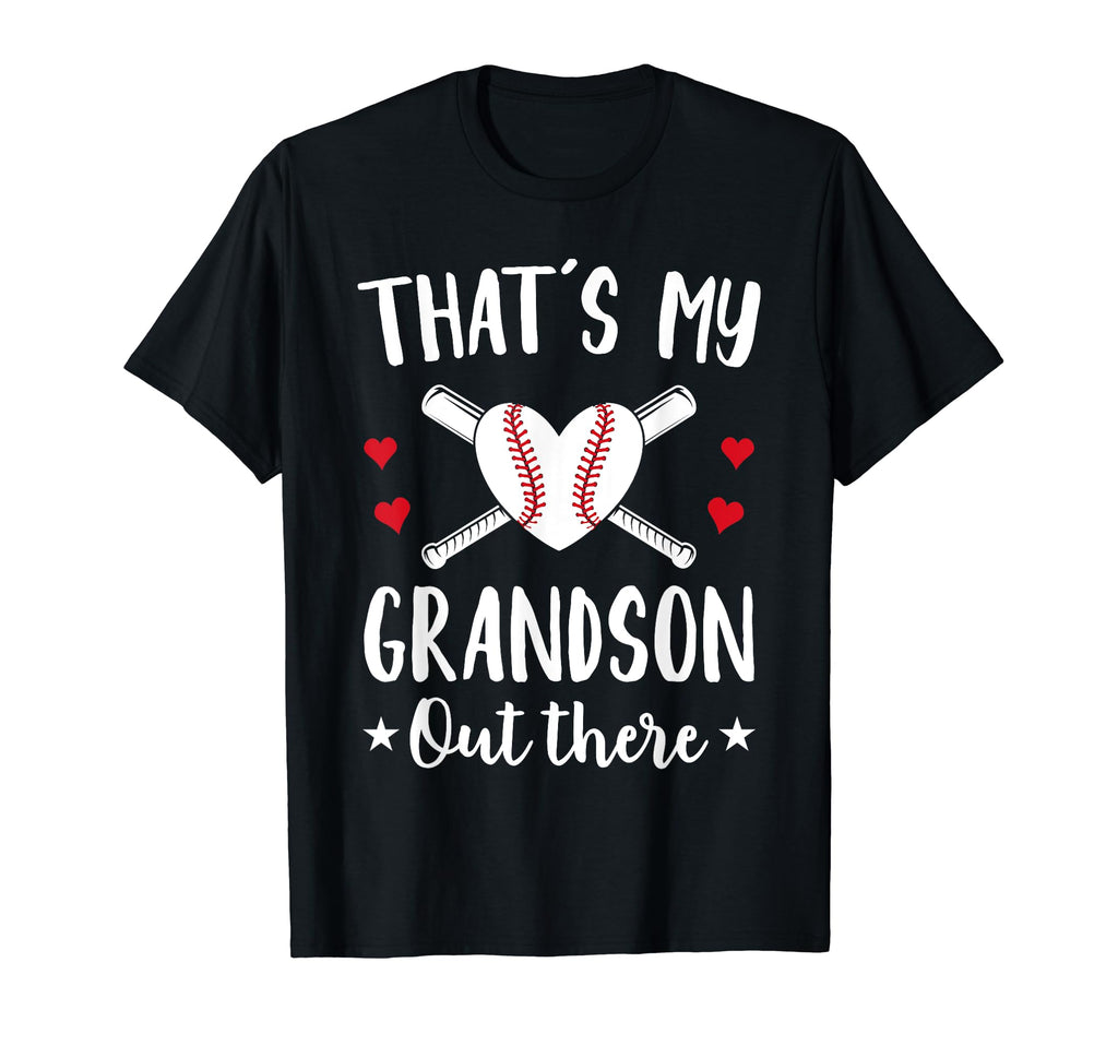 Thats My Grandson Out There Grandma T-Shirt - Unique Graphic Men Women - T-Shirt, Sweatshirt, Hoodie