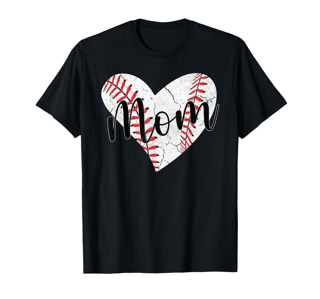 Baseball Mom Grandma Mothers Day T-Shirt - Casual Everyday Wear Men Women - T-Shirt, Sweatshirt, Hoodie