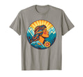 Groovy Mountain Mama Hippie 60S T-Shirt - Custom Art Print Unisex - T-Shirt, Sweatshirt, Hoodie