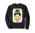Loud Proud Softball Wife Messy Sweatshirt - Minimalist Print for Adults - T-Shirt, Sweatshirt, Hoodie