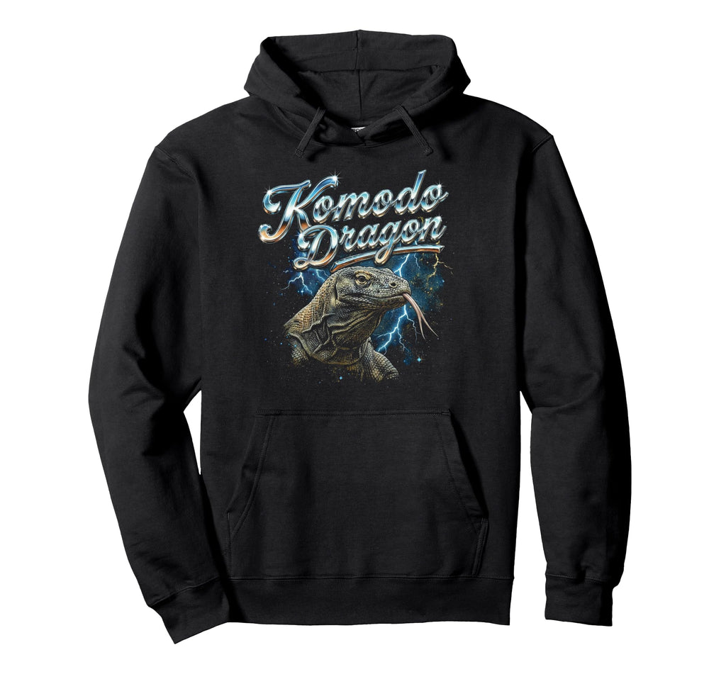 Komodo Dragon 90S Funny 80S Komodo Dragon Hoodie - Unique Graphic Unisex - T-Shirt, Sweatshirt, Hoodie