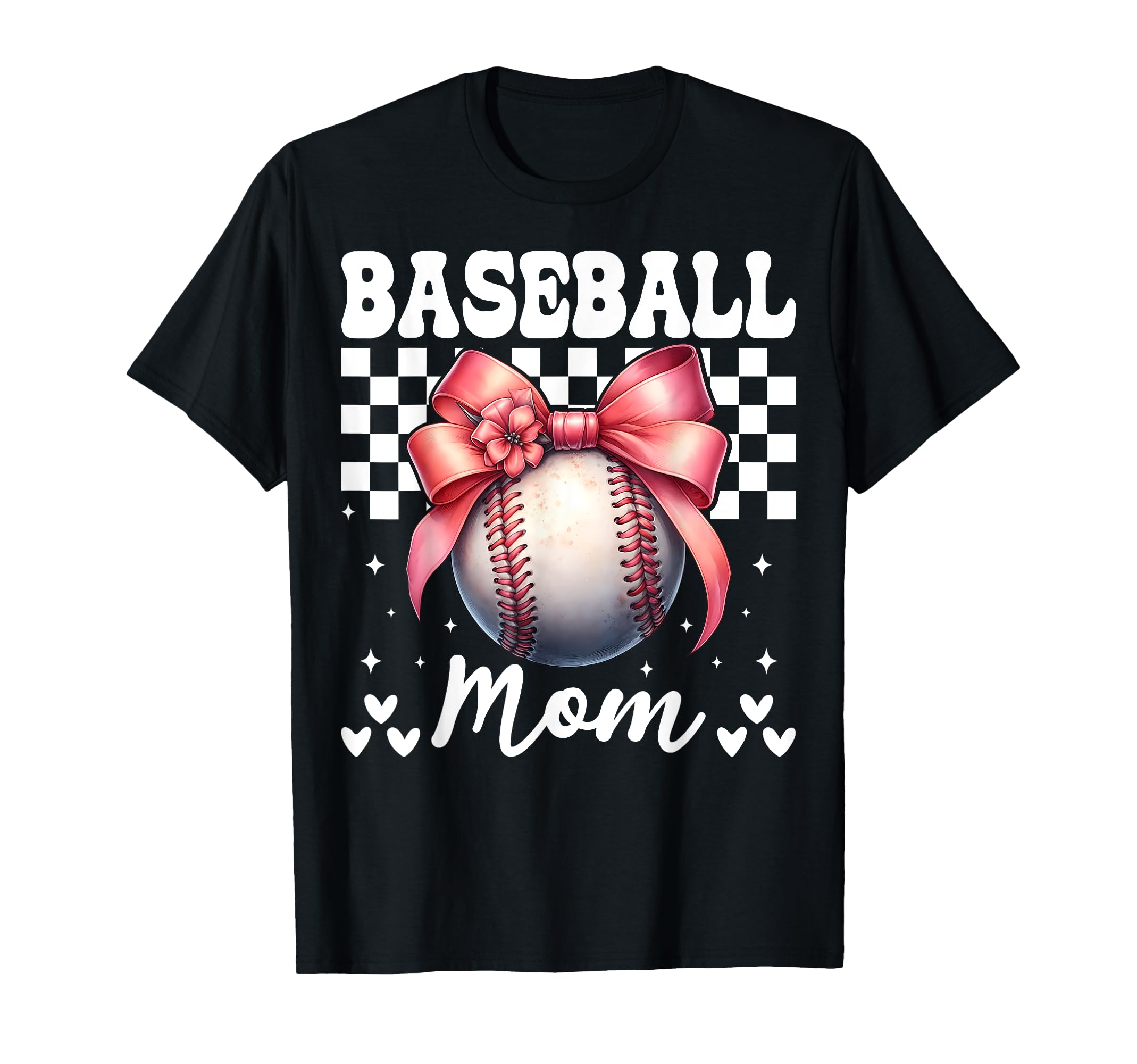 Baseball Mom Baseball Mama Mothers Day T-Shirt - Novelty Apparel Unisex - T-Shirt, Sweatshirt, Hoodie