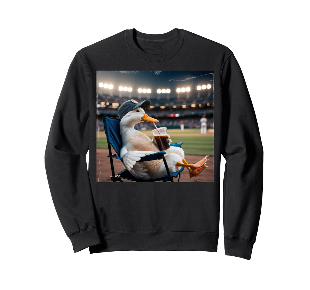 Baseball Duck Mom Sweatshirt - Fun Novelty Design Unisex - T-Shirt, Sweatshirt, Hoodie