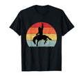 Bigfoot Riding Horse Rodeo Sunset T-Shirt - Fun Novelty Design for Adults - T-Shirt, Sweatshirt, Hoodie