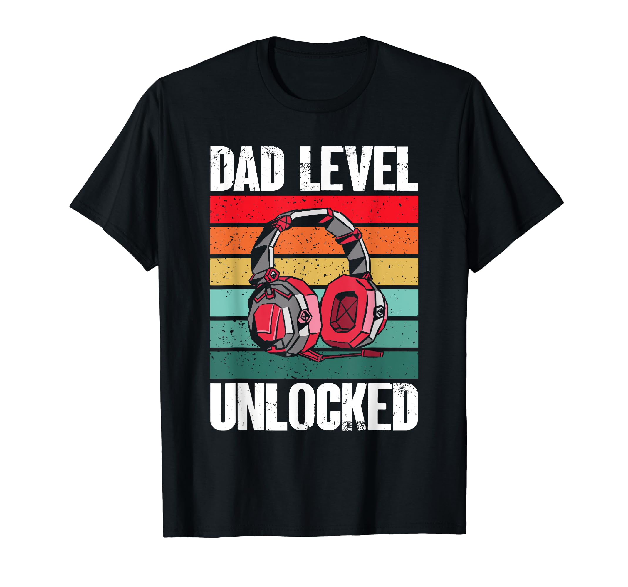 Fathers Day Dad Level Unlocked Funny T-Shirt - Graphic Print for Adults - T-Shirt, Sweatshirt, Hoodie
