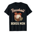Baseball Bonus Mom Bandana Leopard Heart T-Shirt - Graphic Print Men Women - T-Shirt, Sweatshirt, Hoodie