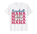 Baseball Nana Coquette Bow Grandma T-Shirt - Trendy Graphic Men Women - T-Shirt, Sweatshirt, Hoodie