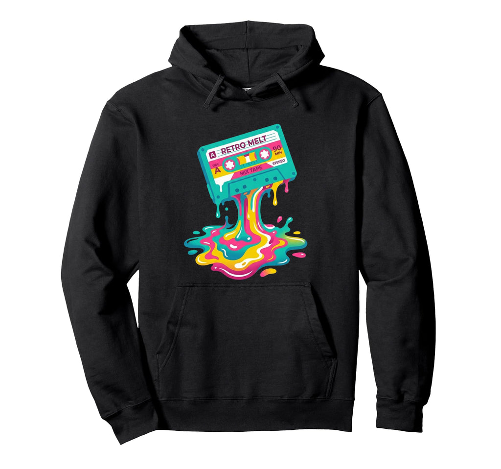 Its Aesthetic Melting Cassette Tape Hoodie - Novelty Apparel for Adults - T-Shirt, Sweatshirt, Hoodie