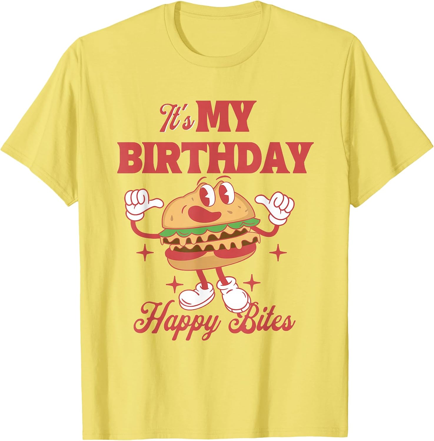 Burger birthday party theme - Adult & Kids T-Shirts, Sweatshirts & Hoodies apparel design preview 1