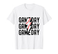 Game Day Baseball Lightning Funny T-Shirt - Fun Novelty Design Unisex - T-Shirt, Sweatshirt, Hoodie