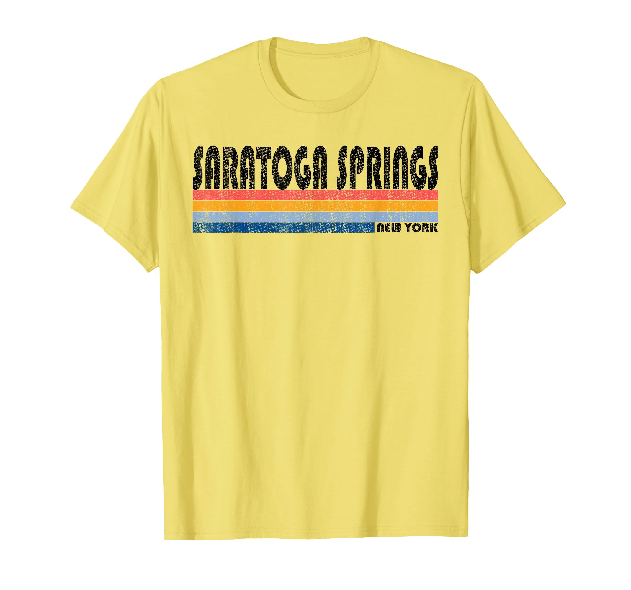 1980S Saratoga Springs Ny T-Shirt - Fun Novelty Design Unisex - T-Shirt, Sweatshirt, Hoodie