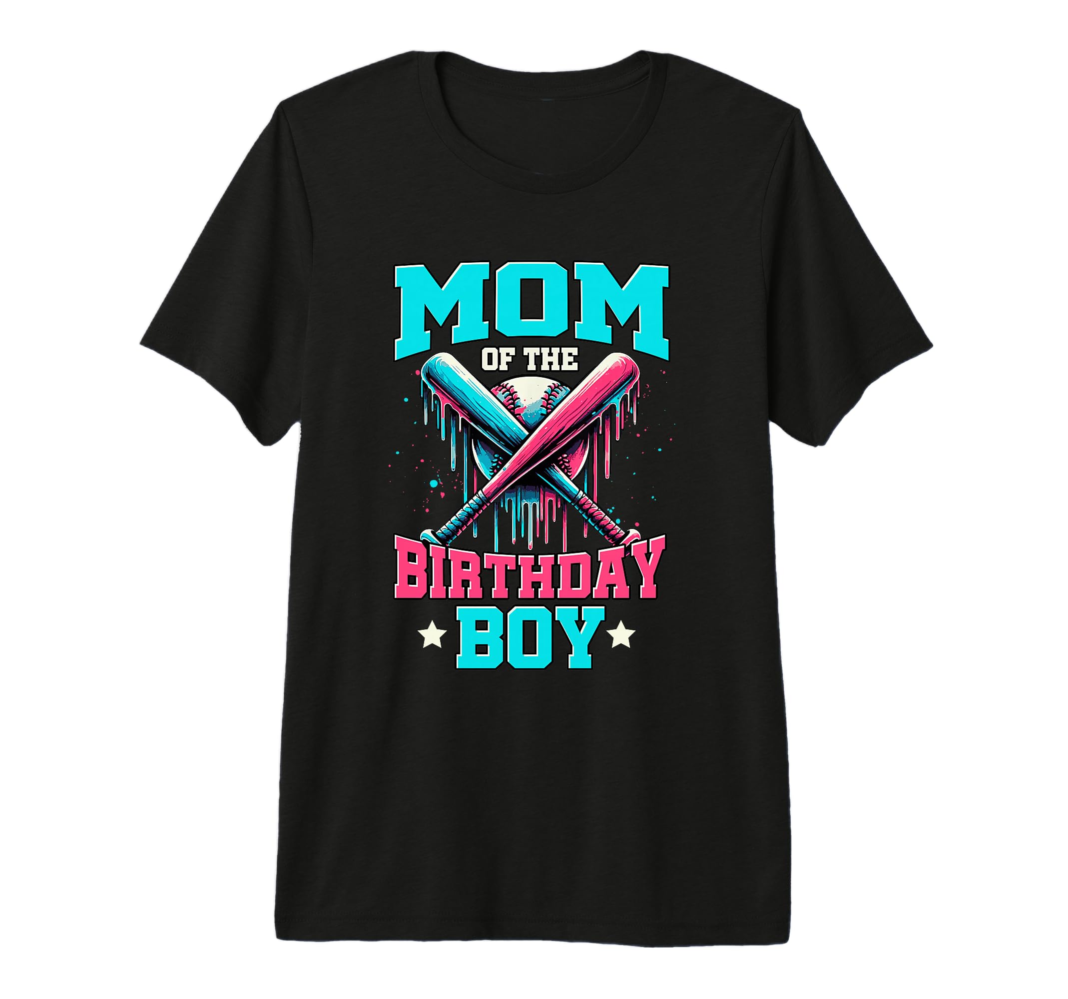 Mom Birthday Baseball Ice Cream T-Shirt - Casual Everyday Wear for Adults - T-Shirt, Sweatshirt, Hoodie