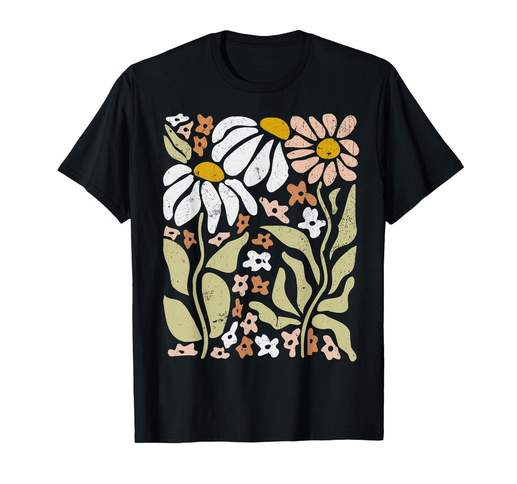 Boho Wildflowers Floral Nature Flower T-Shirt - Novelty Apparel Men Women - T-Shirt, Sweatshirt, Hoodie