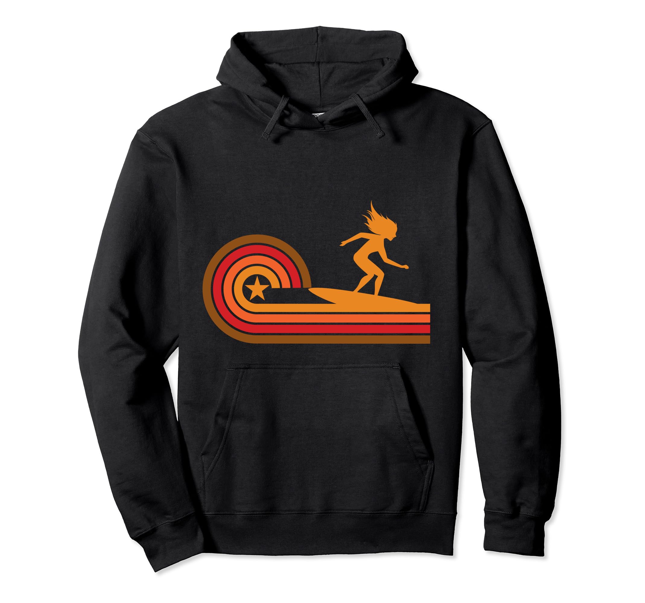 Surfer Surfing Hoodie - Novelty Apparel for Adults - T-Shirt, Sweatshirt, Hoodie