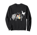 Womens Funny Camera Heartbeat Sweatshirt - Streetwear Style Unisex - T-Shirt, Sweatshirt, Hoodie