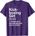 Kickboxing Girl Funny Sports Typography Gifts - Adult & Kids T-Shirts, Sweatshirts & Hoodies apparel design preview 1