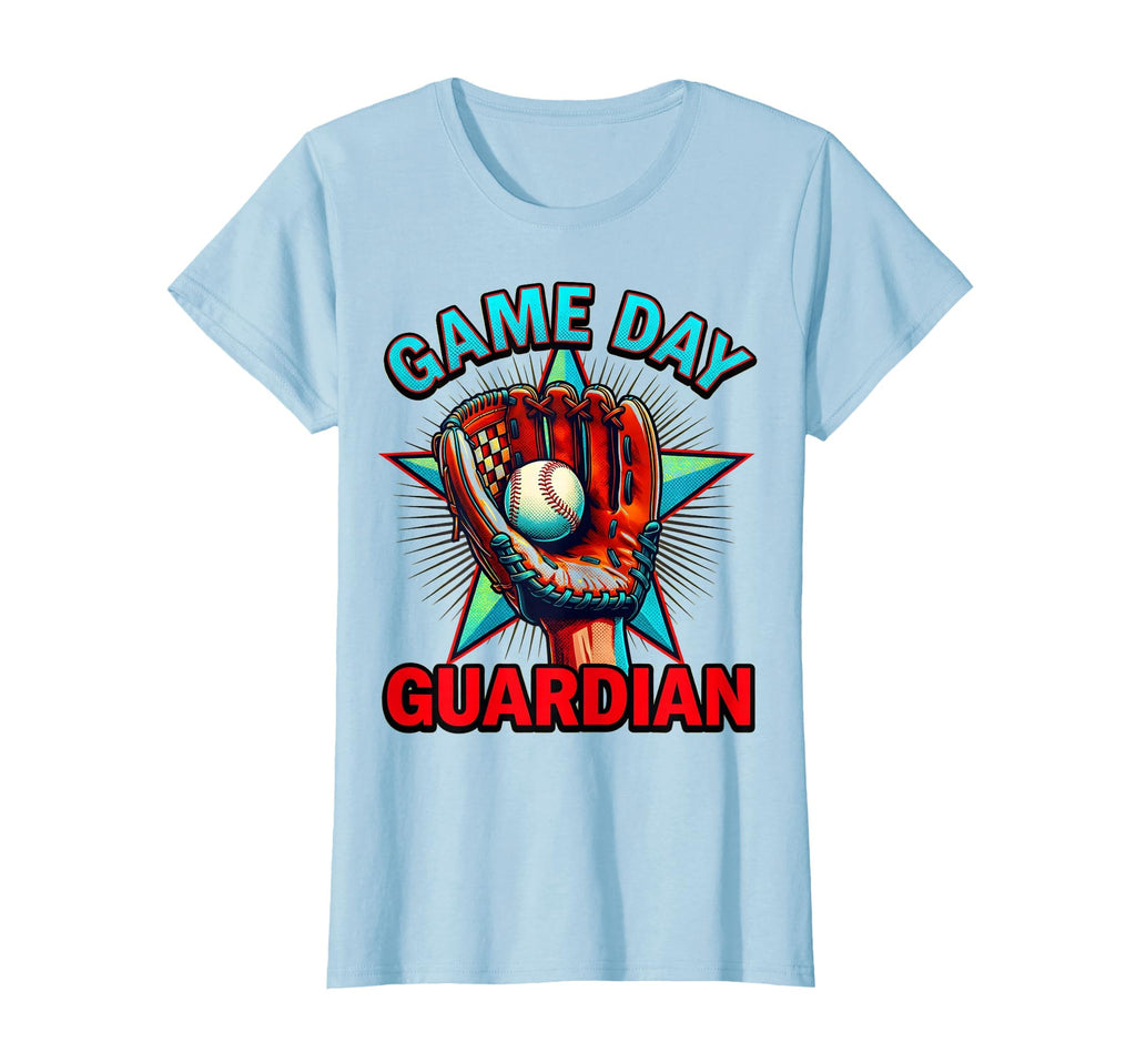 Game Day Guardian Baseball Mom T-Shirt - Graphic Print Unisex - T-Shirt, Sweatshirt, Hoodie