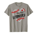 Personalized Baseball Heart Godmother T-Shirt - Graphic Print Unisex - T-Shirt, Sweatshirt, Hoodie