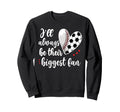 Huge Fan Soccer Baseball Player Mama Sweatshirt - Streetwear Style Unisex - T-Shirt, Sweatshirt, Hoodie