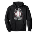 My Might Not Always Swing Baseball Hoodie - Custom Art Print for Adults - T-Shirt, Sweatshirt, Hoodie