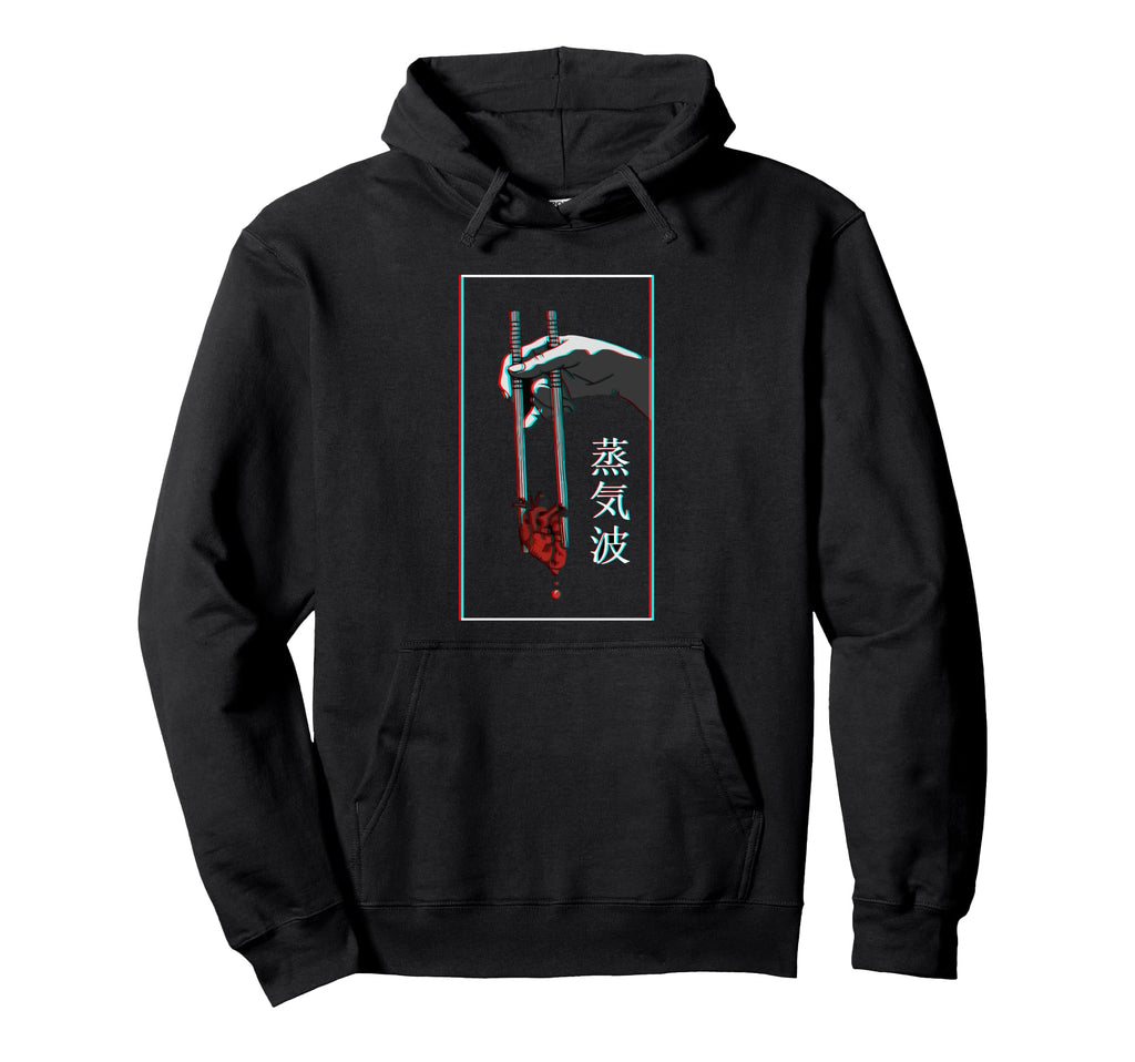 Aesthetic Vaporwave Japanese 90S Japan Art Hoodie - Streetwear Style Unisex - T-Shirt, Sweatshirt, Hoodie