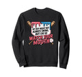 My Might Not Always Swing Baseball Sweatshirt - Unique Graphic Men Women - T-Shirt, Sweatshirt, Hoodie