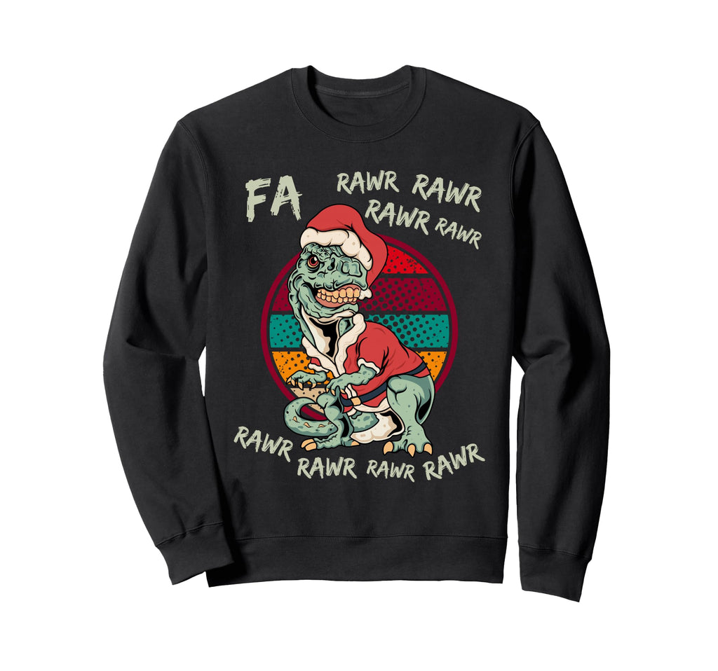 Rawr T Rex Sunset Sweatshirt - Trendy Graphic Men Women - T-Shirt, Sweatshirt, Hoodie