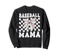 Baseball Mama Coquette Bow Game Day Sweatshirt - Fun Novelty Design Unisex - T-Shirt, Sweatshirt, Hoodie