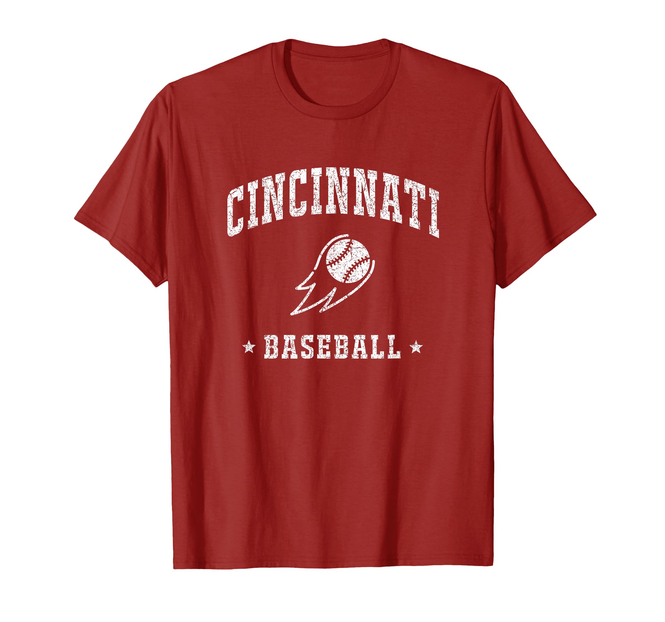Cincinnati Baseball Gameday Baseball T-Shirt - Graphic Print Men Women - T-Shirt, Sweatshirt, Hoodie