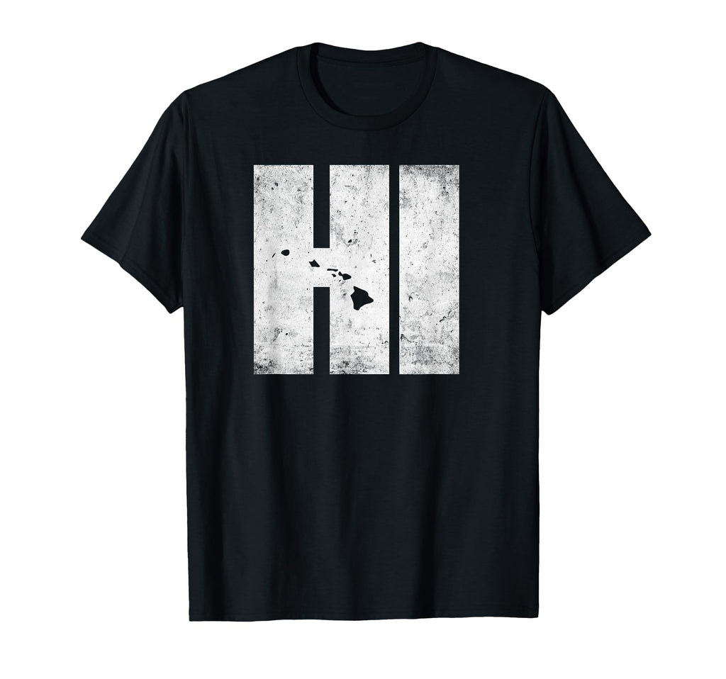Hi Hawaii Hawaiian Islands Friendly T-Shirt - Graphic Print for Adults - T-Shirt, Sweatshirt, Hoodie