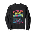 Boombox Beast 80S Hip Hop Old School Sweatshirt - Graphic Print for Adults - T-Shirt, Sweatshirt, Hoodie
