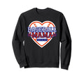 Funny Baseball Mama Mom Might Be Loud Sweatshirt - Graphic Print for Adults - T-Shirt, Sweatshirt, Hoodie