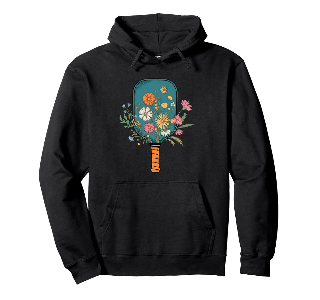Bohemian Pickleball Paddle Boho Outfit Hoodie - Graphic Print Unisex - T-Shirt, Sweatshirt, Hoodie