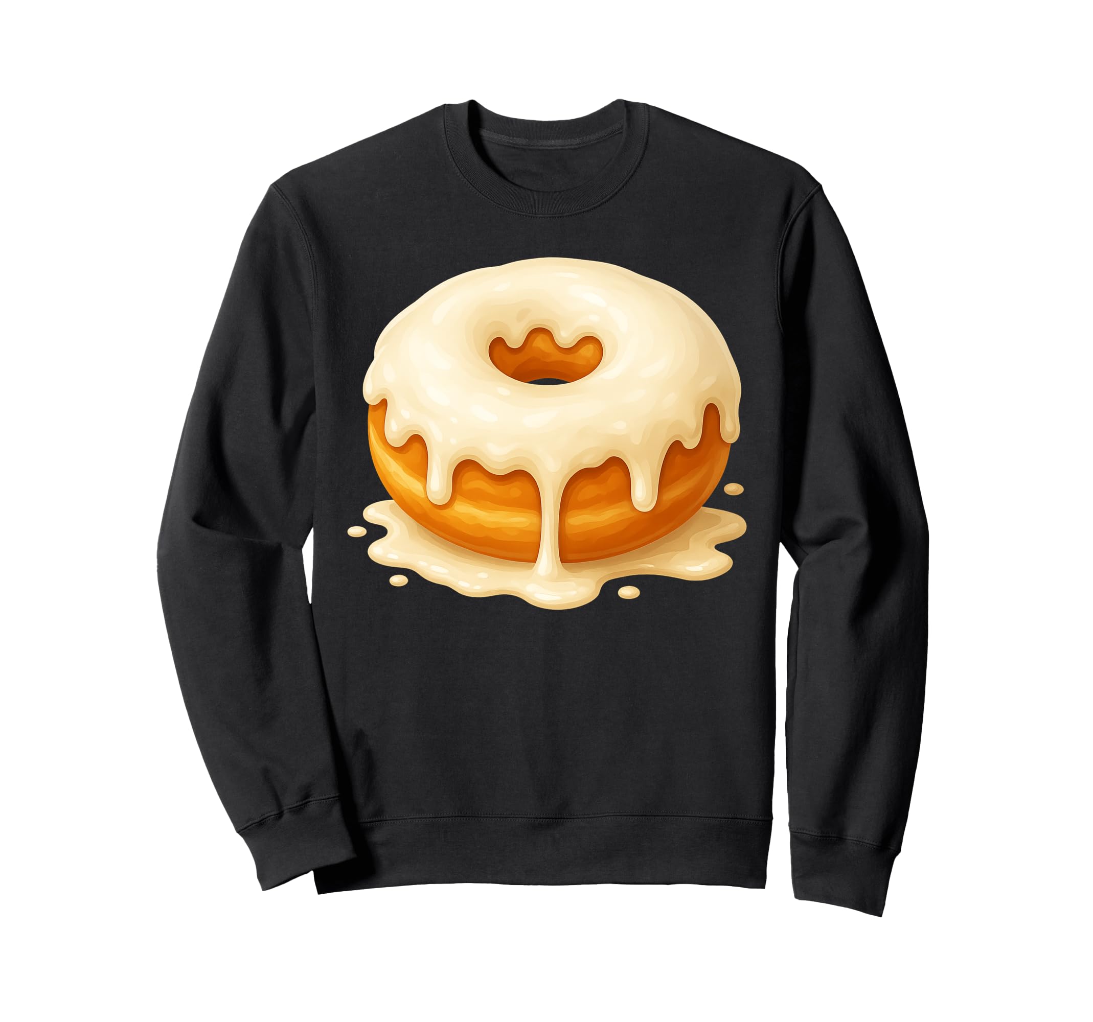 Y2K Cinnamon Roll Kawaii Sweet Snack Sweatshirt - Minimalist Print Unisex - T-Shirt, Sweatshirt, Hoodie