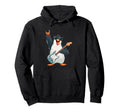 Rockstar Penguin Sunglasses Electric Hoodie - Unique Graphic Men Women - T-Shirt, Sweatshirt, Hoodie