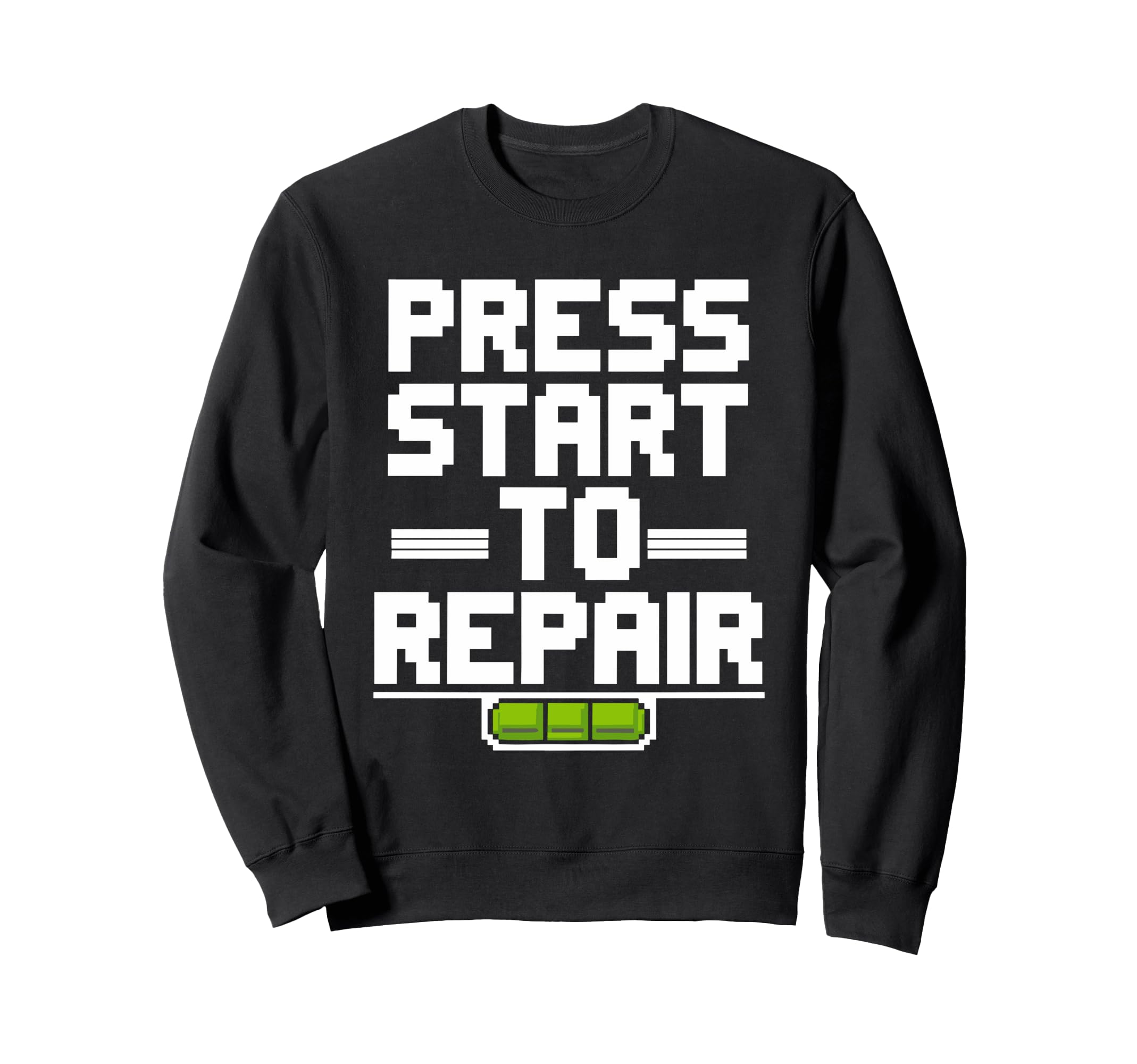 Gaming Repair Console Restoration Sweatshirt - Novelty Apparel Men Women - T-Shirt, Sweatshirt, Hoodie