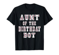 Aunt Birthday Baller Baseball Themed T-Shirt - Minimalist Print Men Women - T-Shirt, Sweatshirt, Hoodie