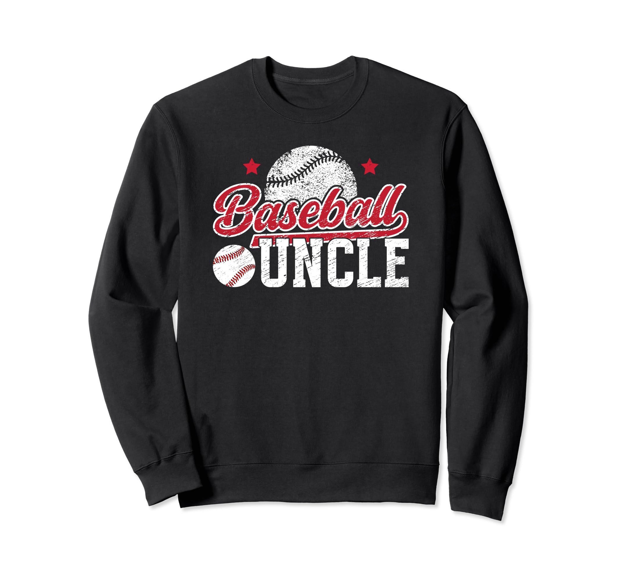 Baseball Uncle Best Uncle Sweatshirt - Casual Everyday Wear Men Women - T-Shirt, Sweatshirt, Hoodie