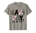 Baseball Game Day Vibes Mom Mama Family T-Shirt - Graphic Print Unisex - T-Shirt, Sweatshirt, Hoodie