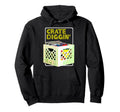 Old School Dj Hip Hop Vinyl Collector Hoodie - Novelty Apparel Unisex - T-Shirt, Sweatshirt, Hoodie