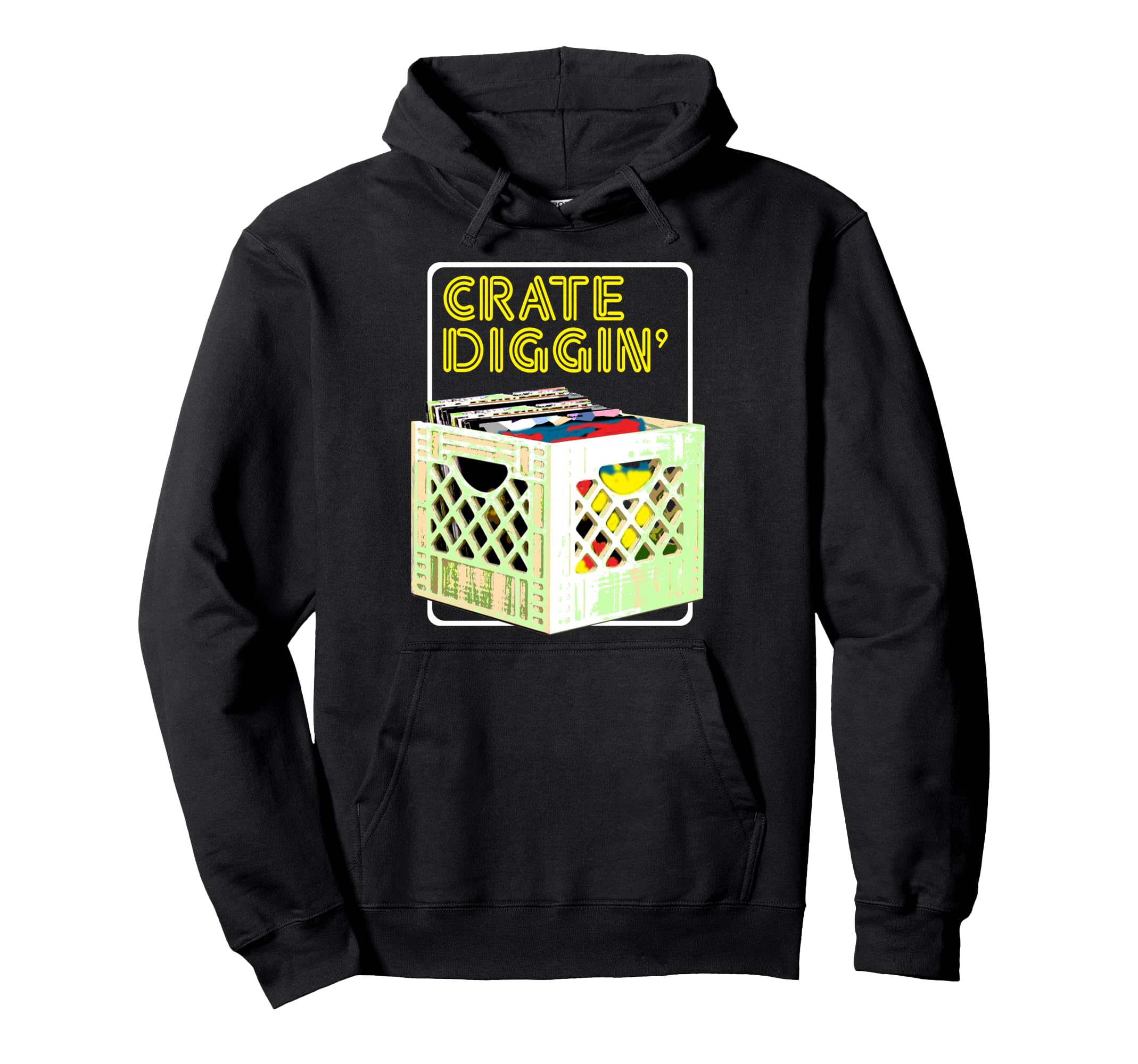 Old School Dj Hip Hop Vinyl Collector Hoodie - Novelty Apparel Unisex - T-Shirt, Sweatshirt, Hoodie