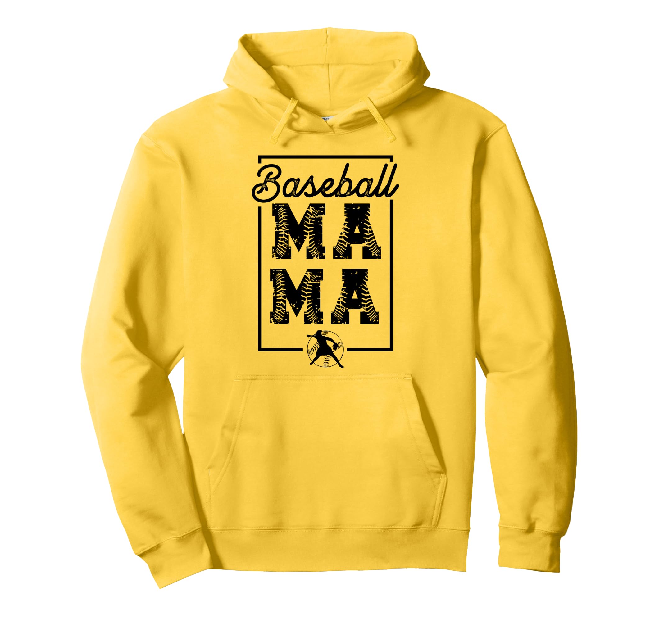 Baseball Mom Hoodie - Trendy Graphic Unisex - T-Shirt, Sweatshirt, Hoodie