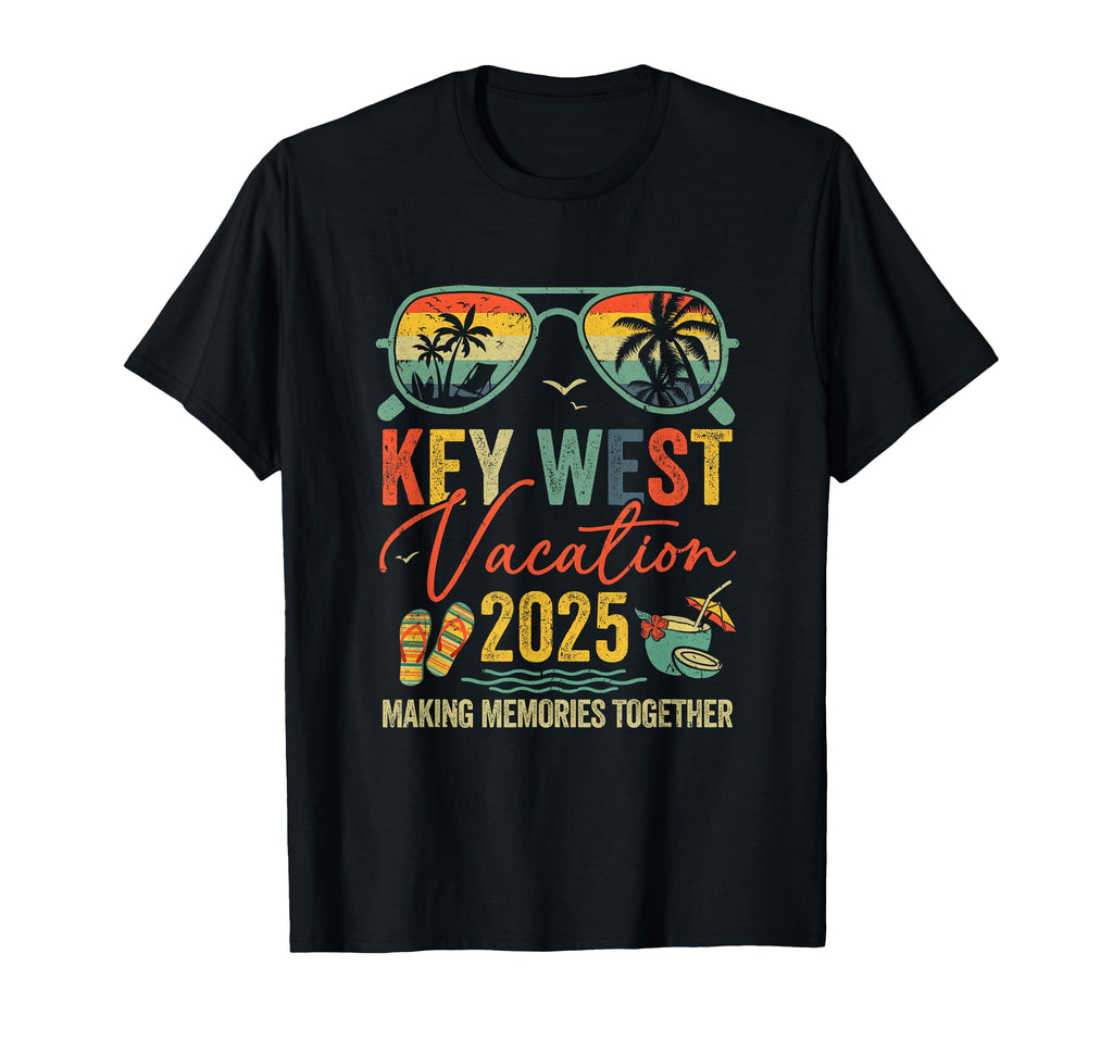 Key West Vacation 2025 Memories T-Shirt - Minimalist Print for Adults - T-Shirt, Sweatshirt, Hoodie