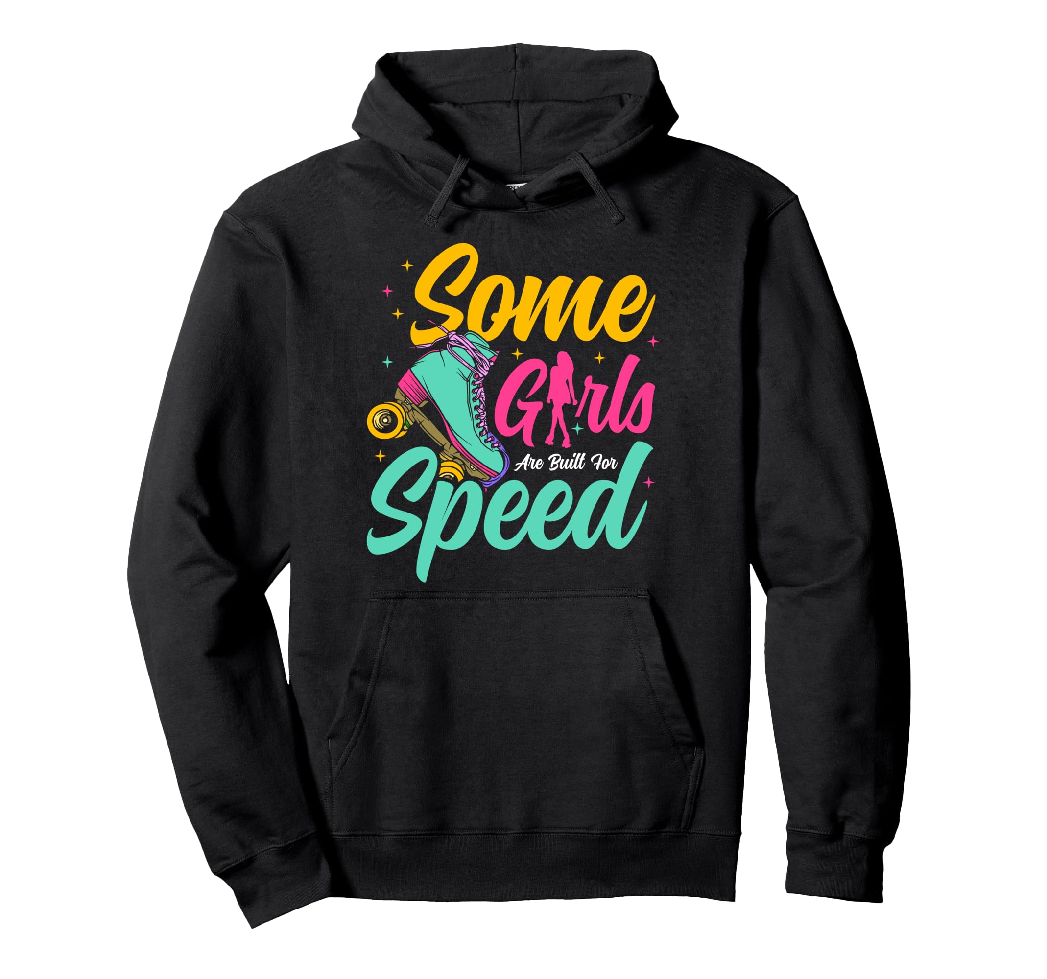 Roller Skating Skate 1970S Some Are Hoodie - Streetwear Style Unisex - T-Shirt, Sweatshirt, Hoodie
