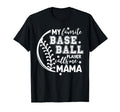 My Favorite Baseball Player Calls Me Mama T-Shirt - Graphic Print Unisex - T-Shirt, Sweatshirt, Hoodie